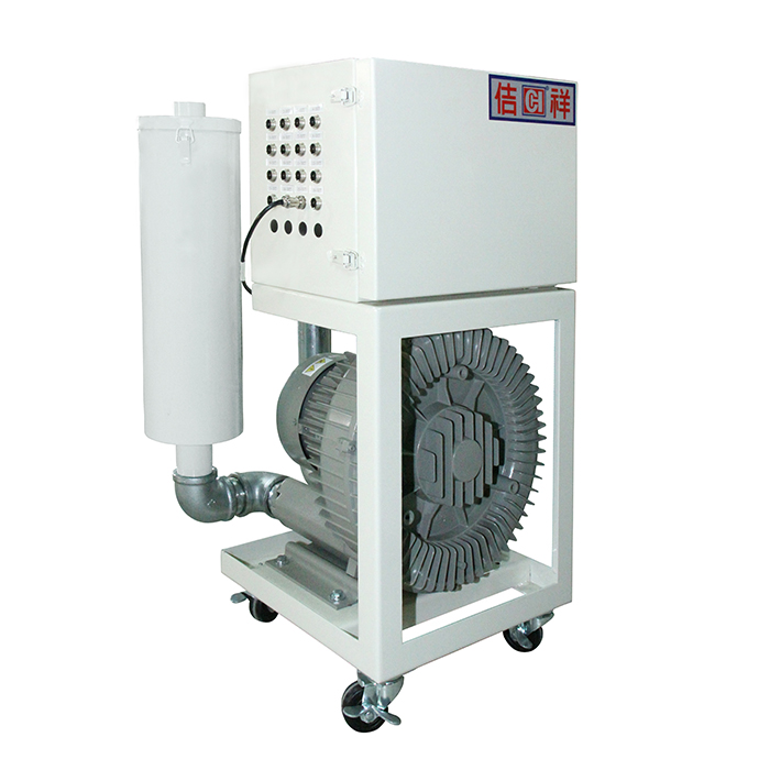 CENTRAL MATERIAL CONVEYING SYSTEM